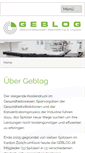 Mobile Screenshot of geblog.ch